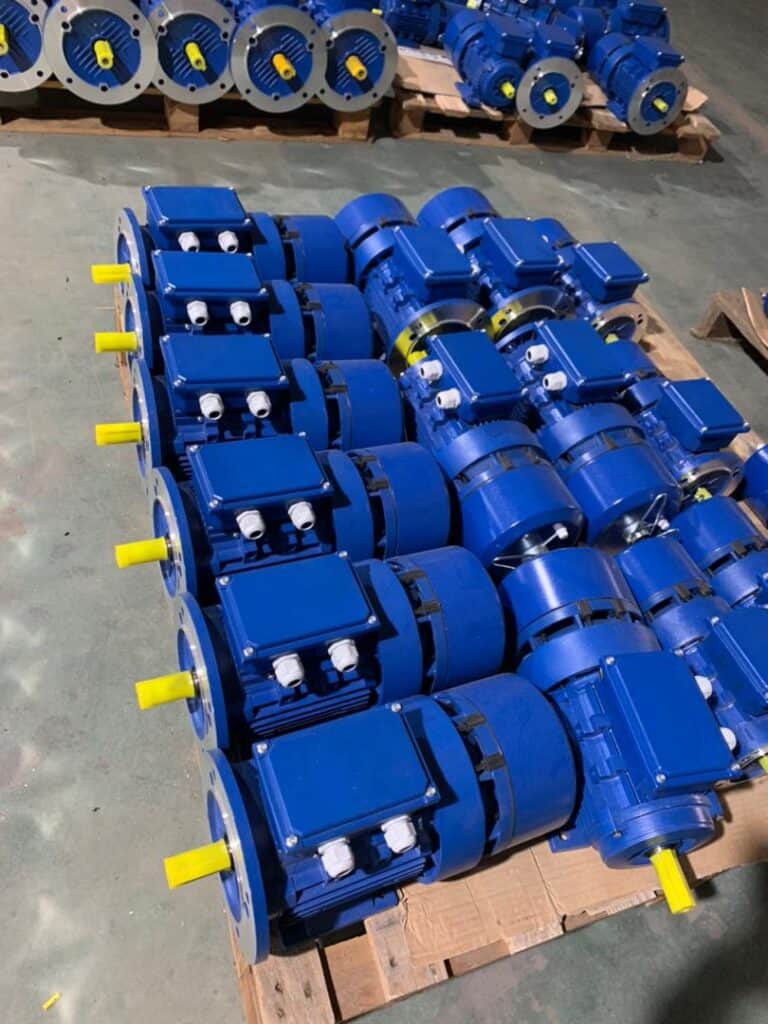 AC brake motor